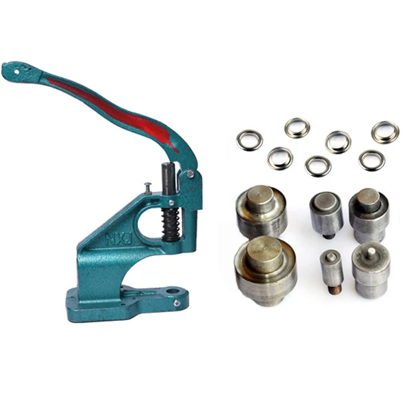 Пластиковые кнопки Ручной пресс машина для пришивки пуговиц пресс-формы