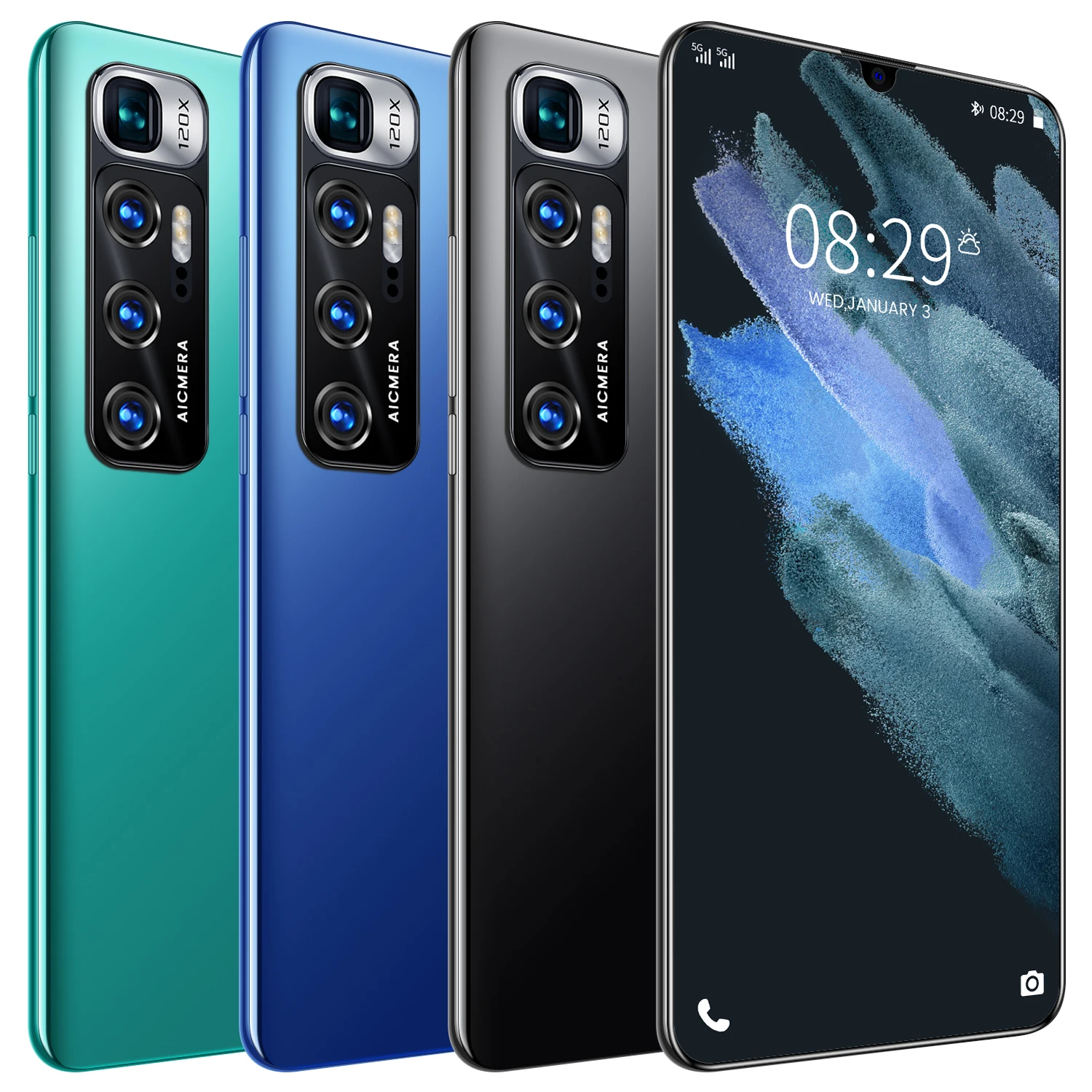 Новый Оригинальный разблокированный смартфон Mi M11 Pro 12 + 512 Гб с двумя Sim-картами разблокировка по лицу Android 10 0 3G 4G мобильные