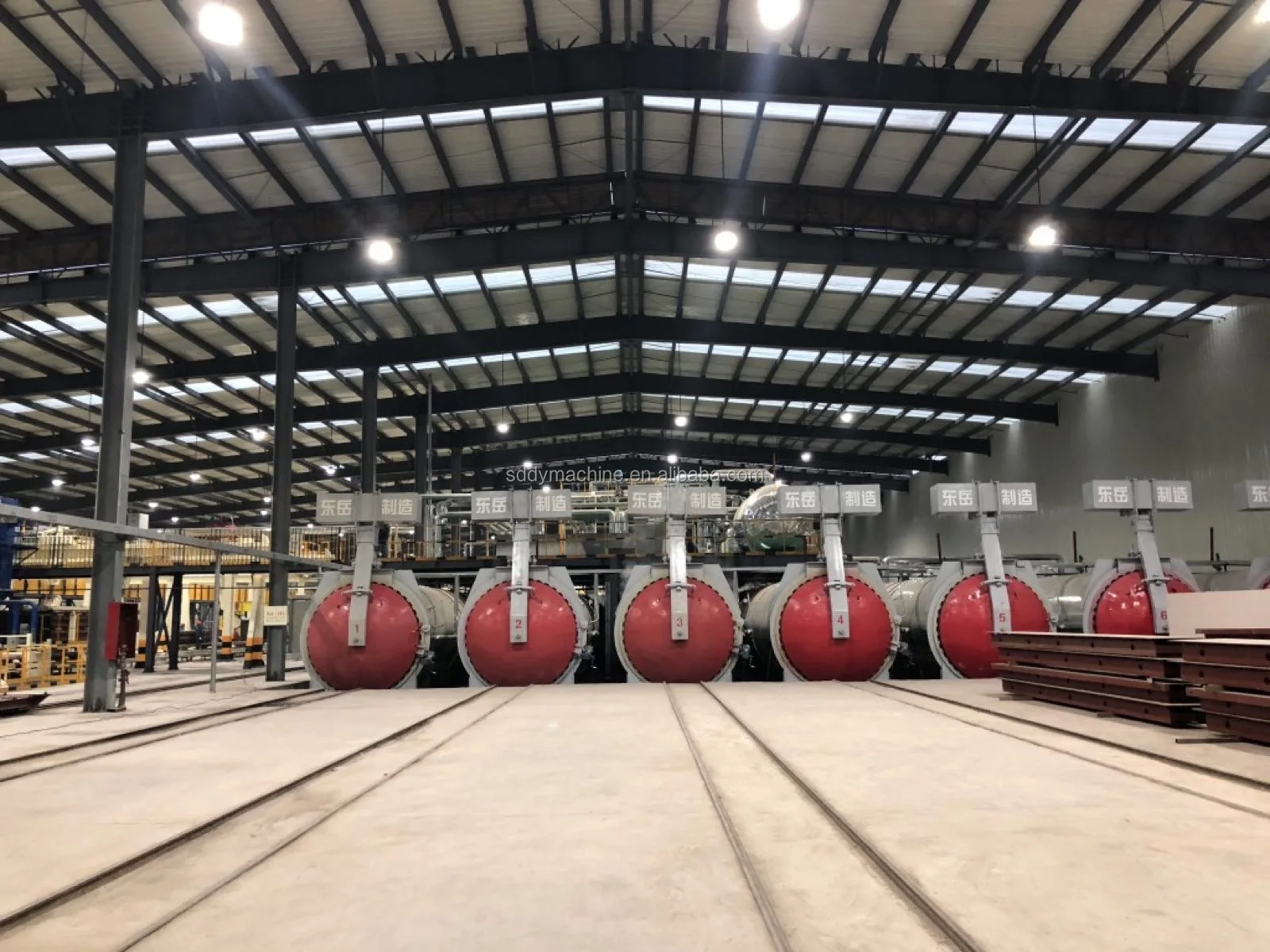 AAC autoclave horizontal industrial vacuum pressure impregnation system