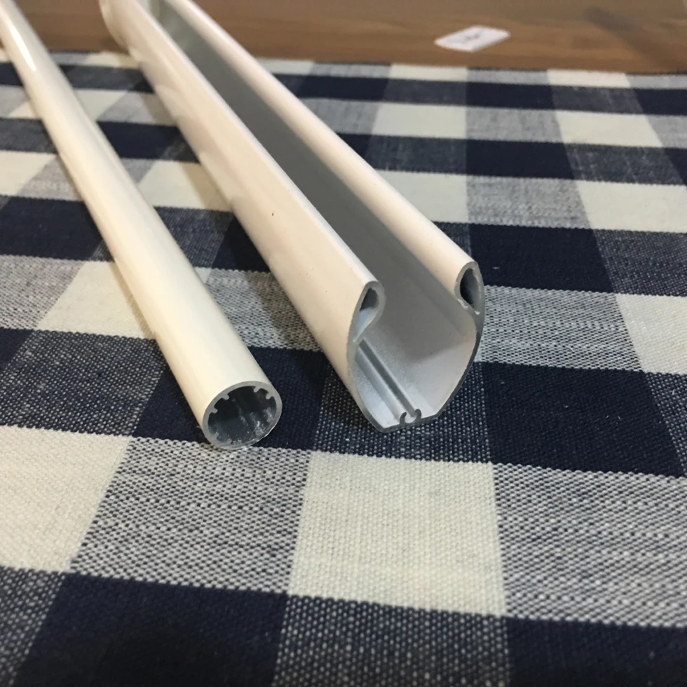 aluminum zebra bottom rail U shade & cordless components