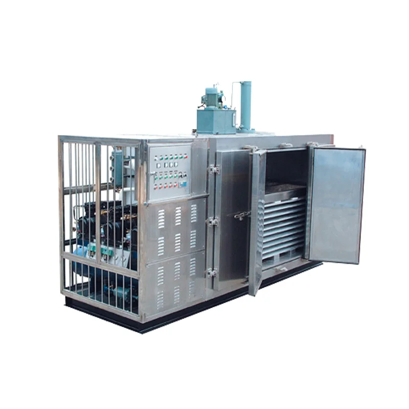 Cold room hydraulic plate deep freezer sale