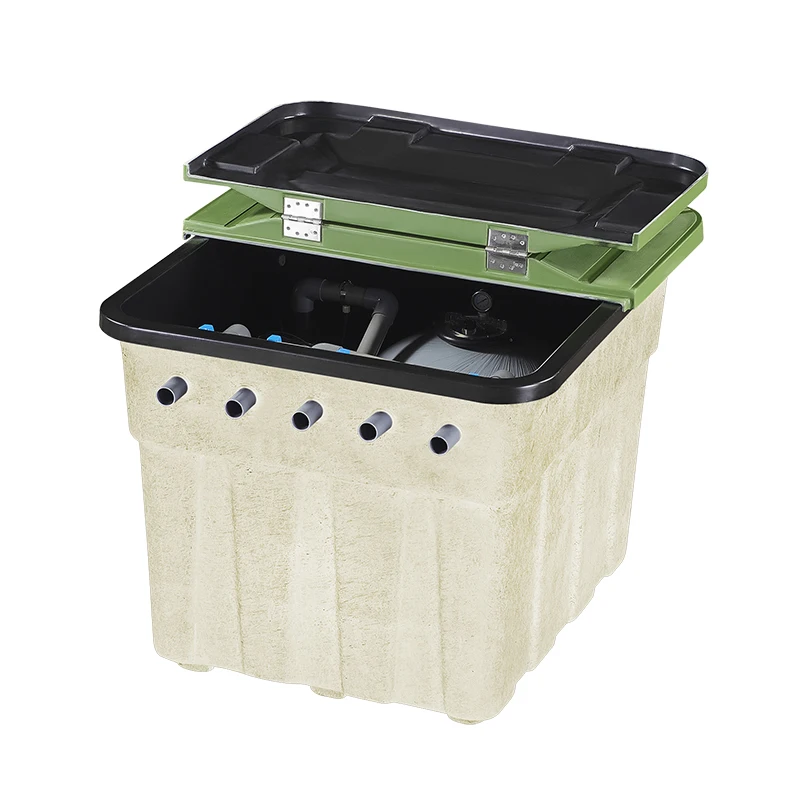 Fiberglass Underground Filter for Swim Pool In-ground Filtration System with optional UV Massage Pump