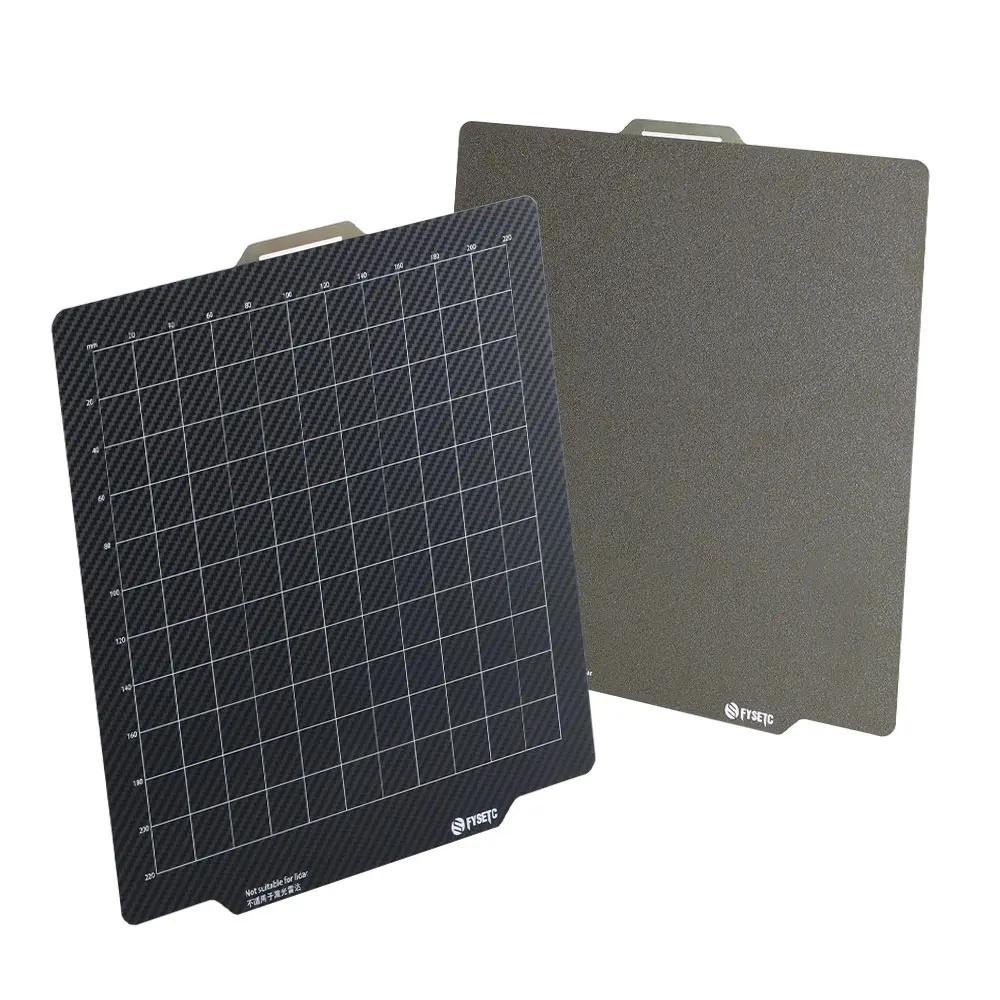 FYSETC 276X258mm JANUS BPS-PET PLATE стальной лист для лаборатории Bambu x1/P1P абразивы и Углеродные волокна горячего