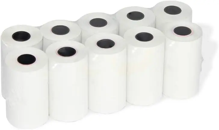 Recyclable Custom Made Cashier Pos Thermal Paper Rolls 57 70 80mm Single Cash Register Paper for Thermal Printer
