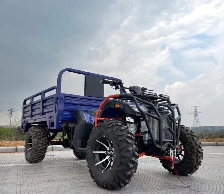 Горячая распродажа квадроцикл 4x4 сельскохозяйственный грузовик 250CC300CC350CC фермерский Квадроцикл с бункером
