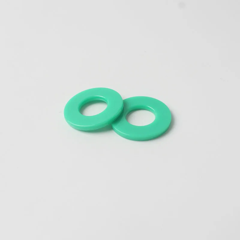 China Wholesale Plastic Token Coin Custom High Quality Pad Printing Color Trolley Coins with hole Jeton Caddie