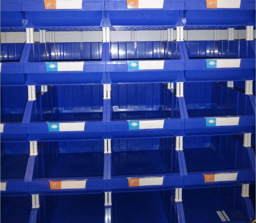 
High Quality Stackable plastic storage Wholesale Square Warehouse Combinative Stackable Plastic Storage Boxes Bins 