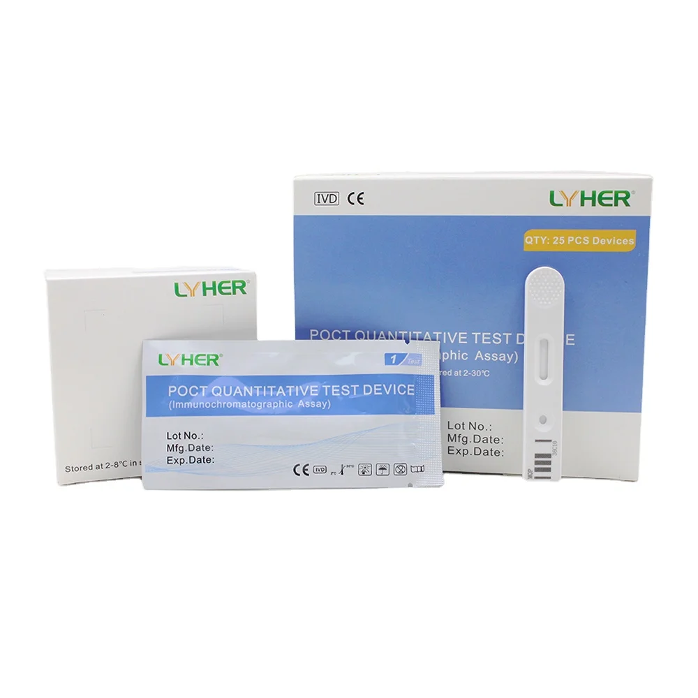 MOP Morphines Quantitative drug testing kits drugtest cassette for Hair sample