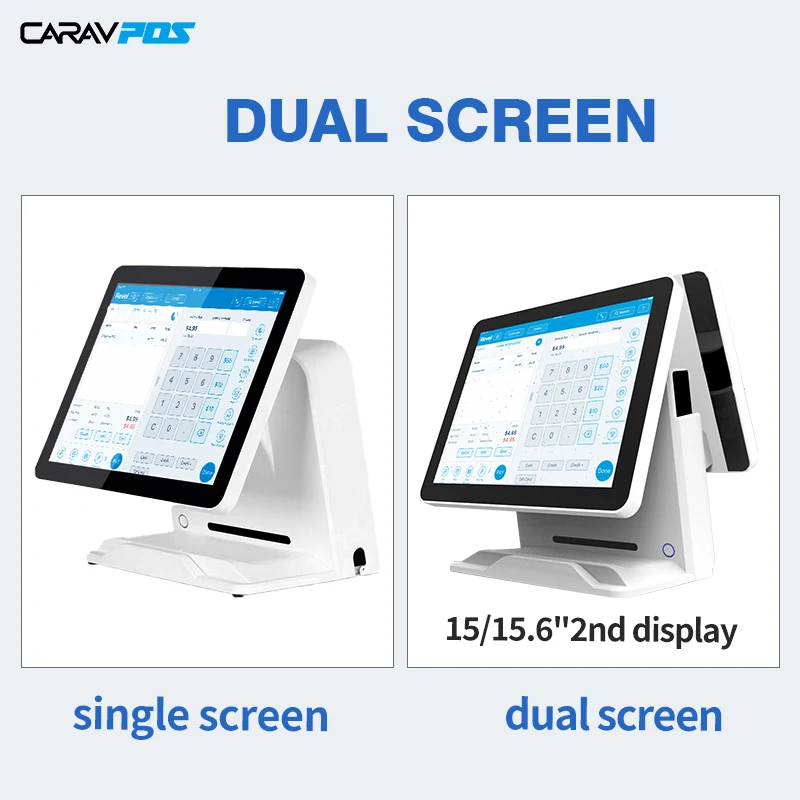 Factory price 15.6 inch touch screen pos cash register machine restaurant cash point of sale point pos terminal system for sale