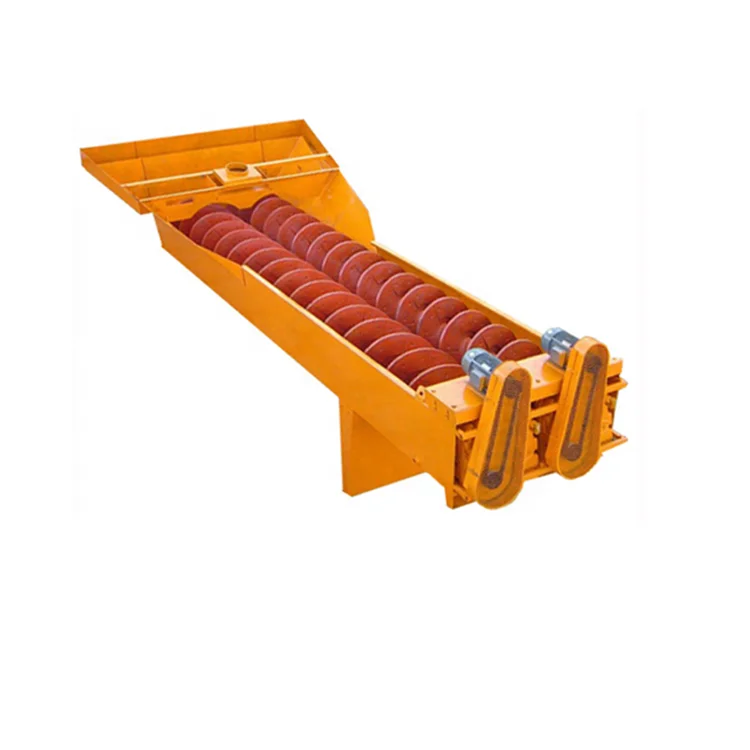 Mining Machinery Mini Spiral Silica Sand Washer Washing Machine for