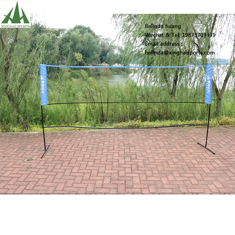 Factory direct durable soccer net tennis net and portable badminton net with high quality