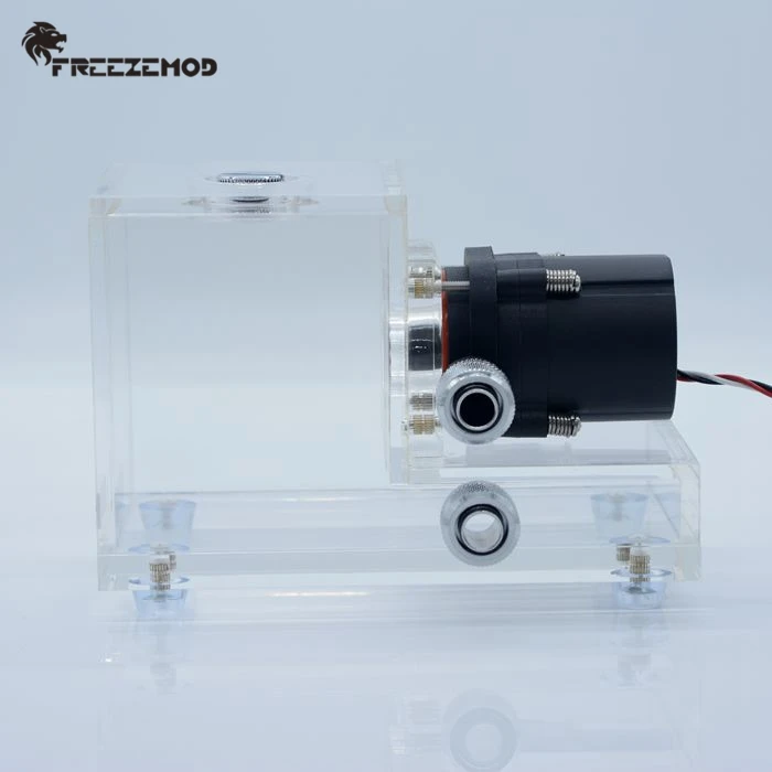 Brushless pump PMMA tank pump computer water cooling tank. GQSX-T1