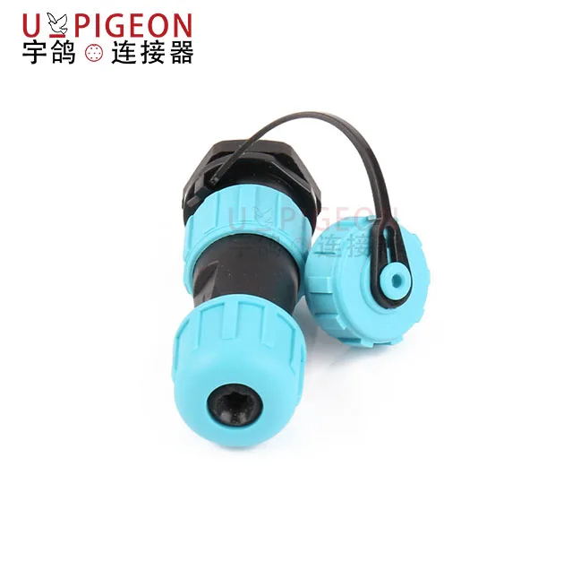 Yuge IP68 waterproof aviation plug and socket connector TECONICS TS13-5P SP13-5 core 5-hole pin