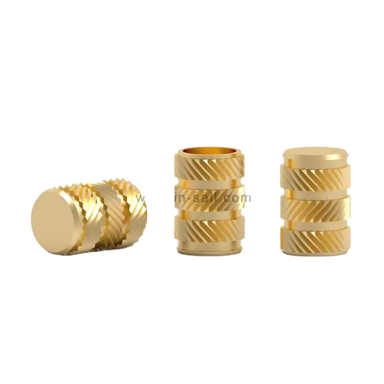 Hardware supplies Fasteners CNC machining parts M2 M2.5 M3 M3.5 M4 M5 M6 M8 M10 brass knurled thumb screws threaded insert nut