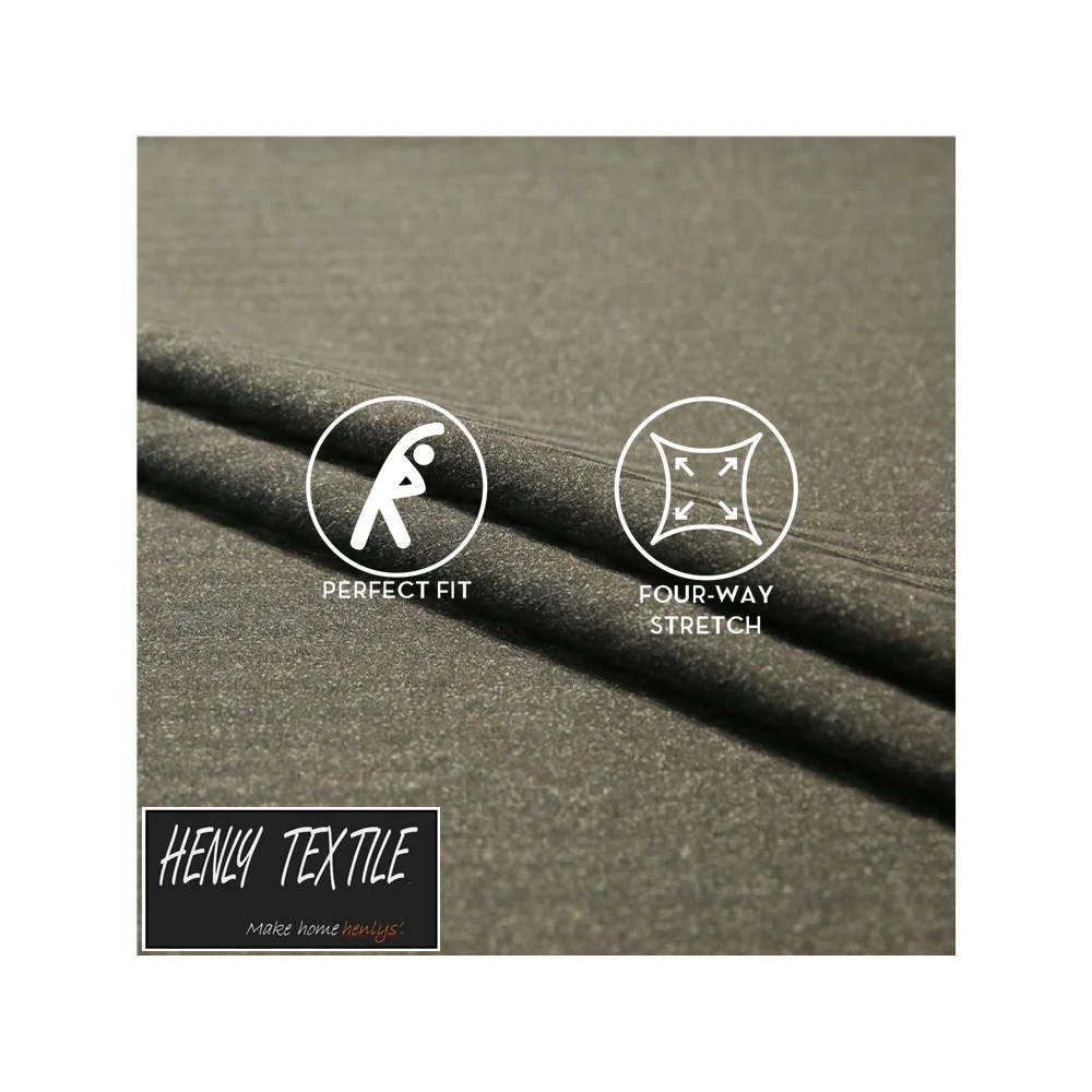 HT208104 83%NYLON POLYESTER (TN) MIXED 17%SPANDEX 240GSM KNITTED TRICOT FABRIC FOR LEGGING