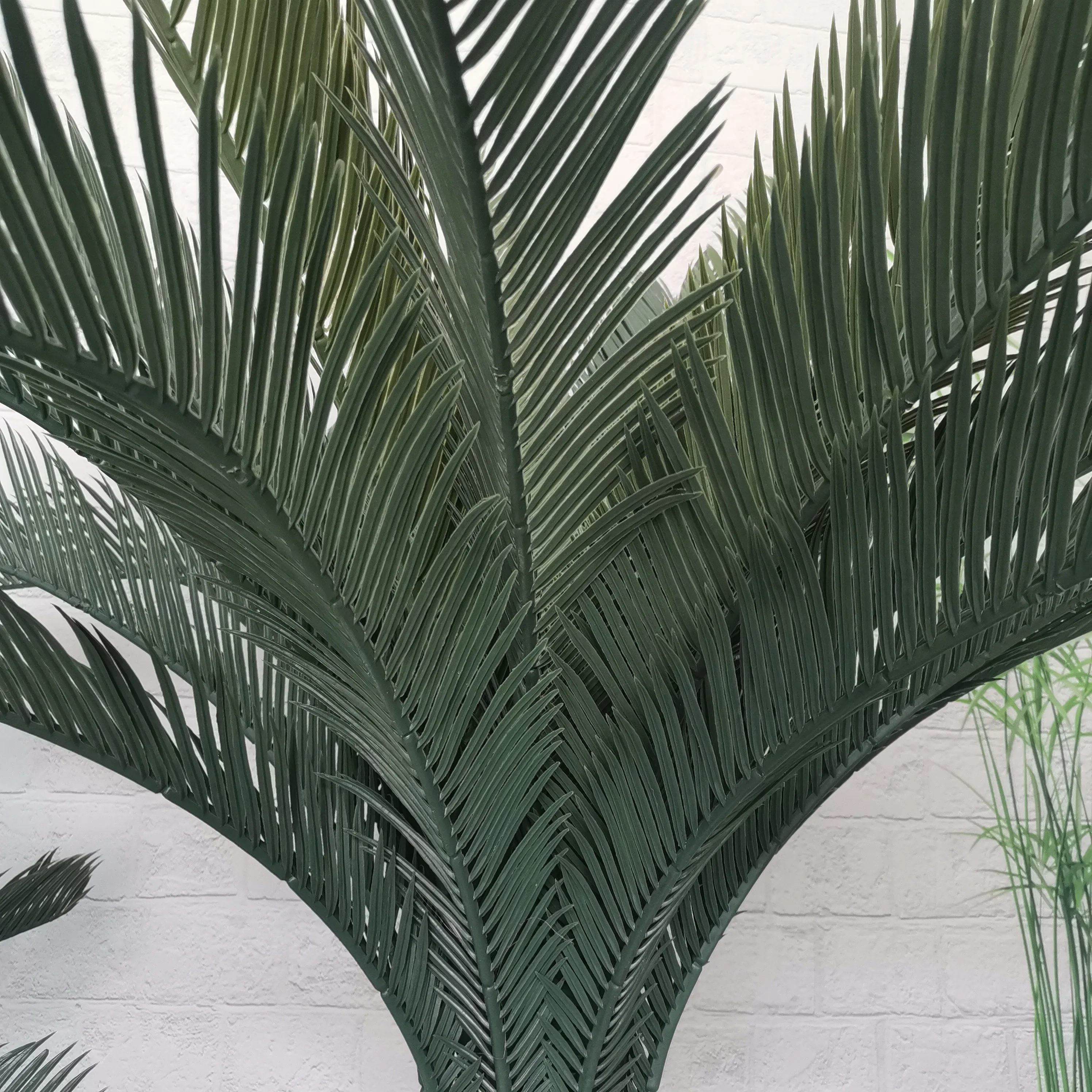 Hot selling 12 ft artificial sago bonsai palm tree sago cycas plan decoration for sale