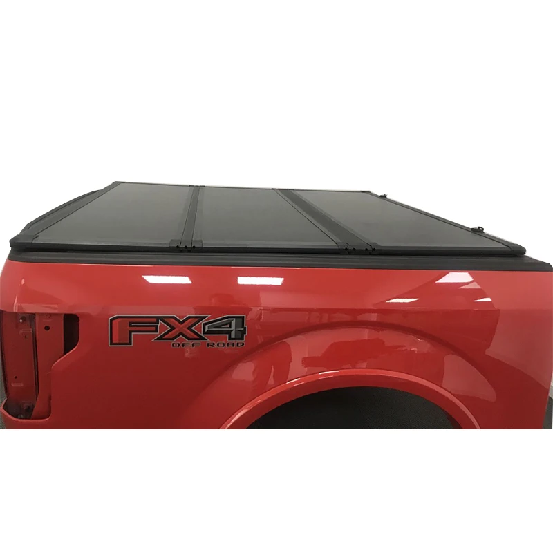 
Truck Accessories Hard Tri-Fold tonneau Cover Pickup Truck Bed Covers Fit For Ford 