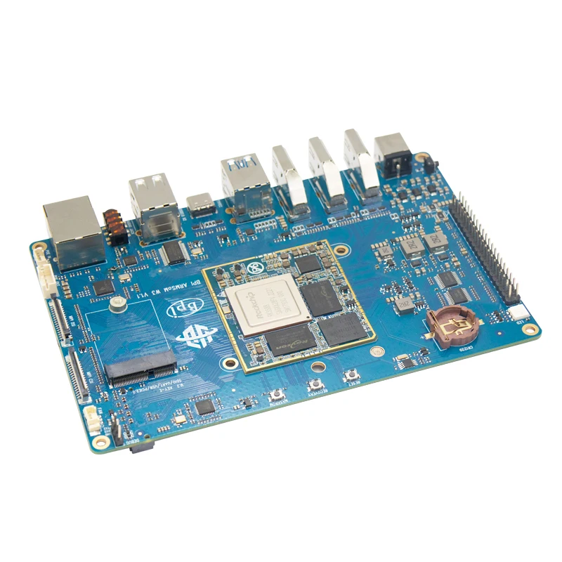 RK3588 LGA core board 8G RAM/32G eMMC Banana Pi BPI-W3 ARM Quad Core A76+ Quad Core A55 use 8nm 2.4GHz