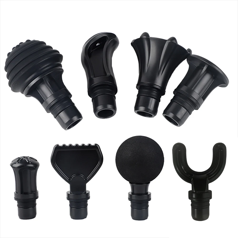 In Stock Massage Tool Deep Tissue Fatigue Portable Cordless Head Vibration Body Muscle Handheld Fascia Gun Single Head