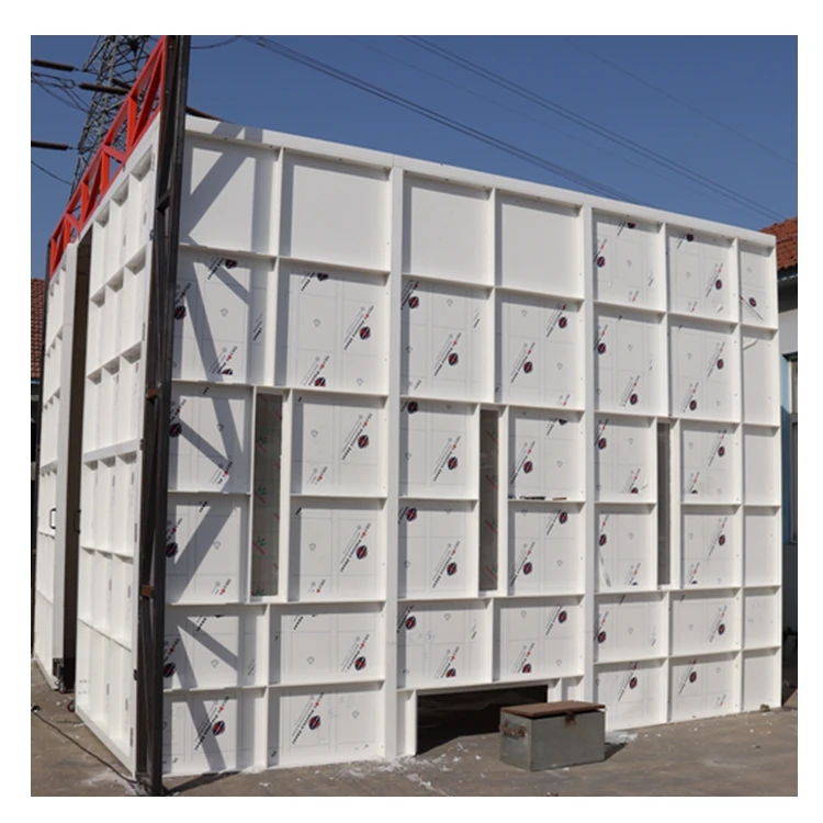 Walk in Electrostatic Manual Powder Coating Spray Booth for Large Parts