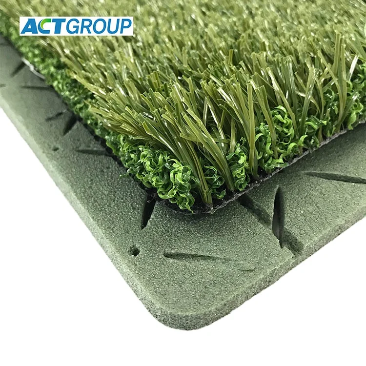 Non infilled 30mm artificial grass for football field