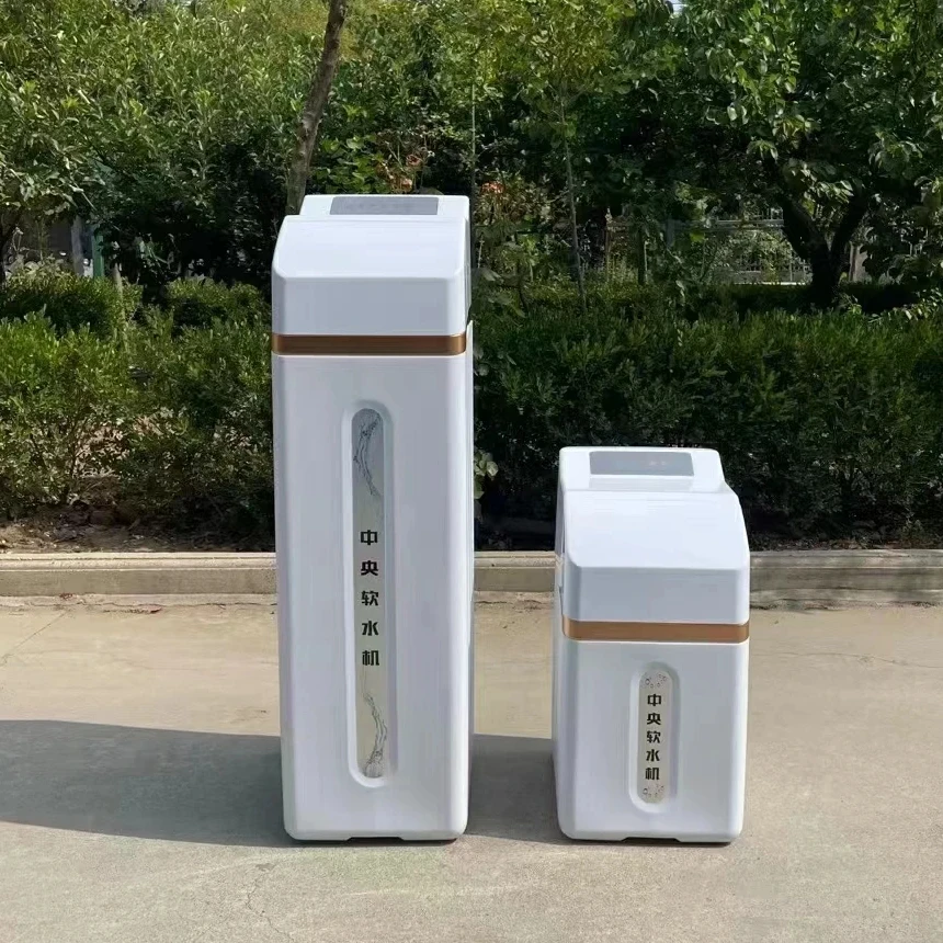 Food Grade Automatic 12.5L Or 25L Residential Resin Water Softener System With LCD Diplayer And 25L Resin