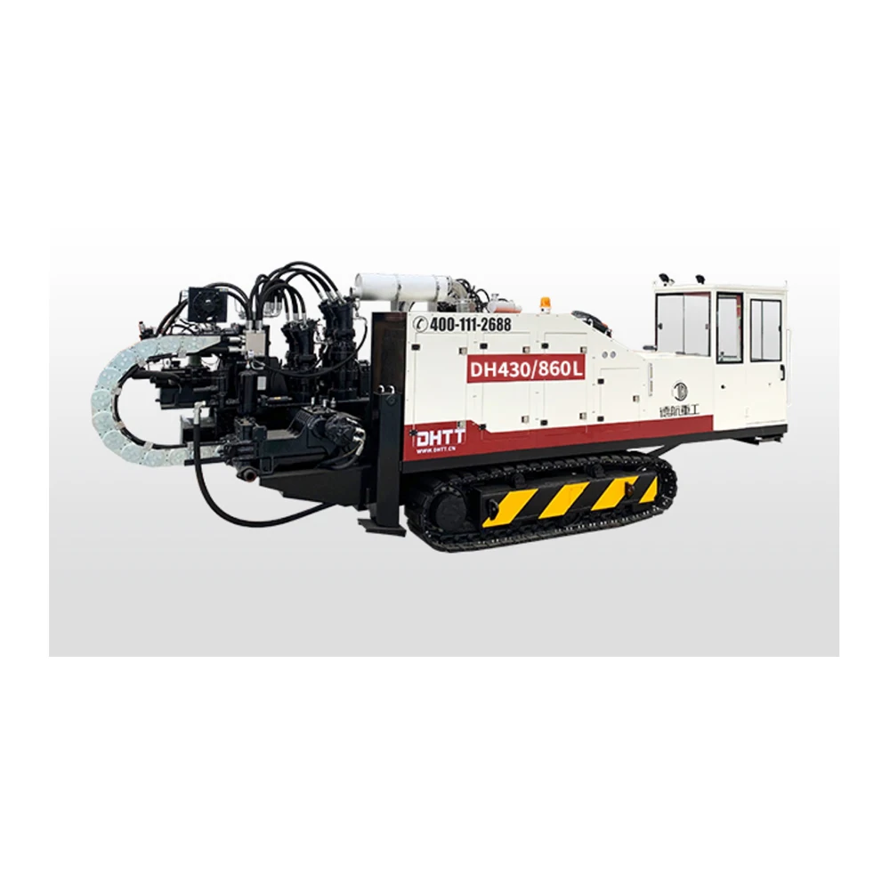 Dh430 / 860-l horizontal directional drilling rig saves energy by more than 20% and greatly improves efficiency