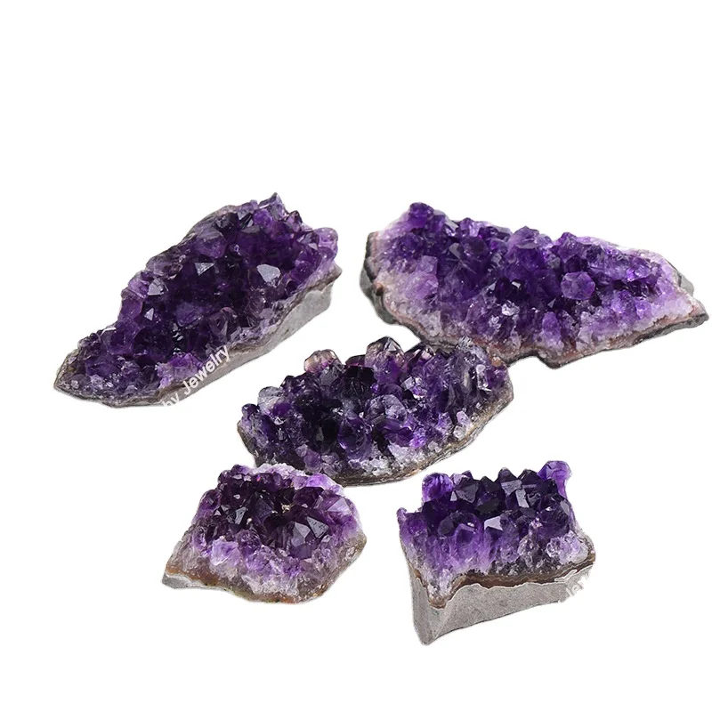 wholesale bulk Uruguayan cluster healing natural crystal craft gifts raw stones and crystal geode Amethyst druse