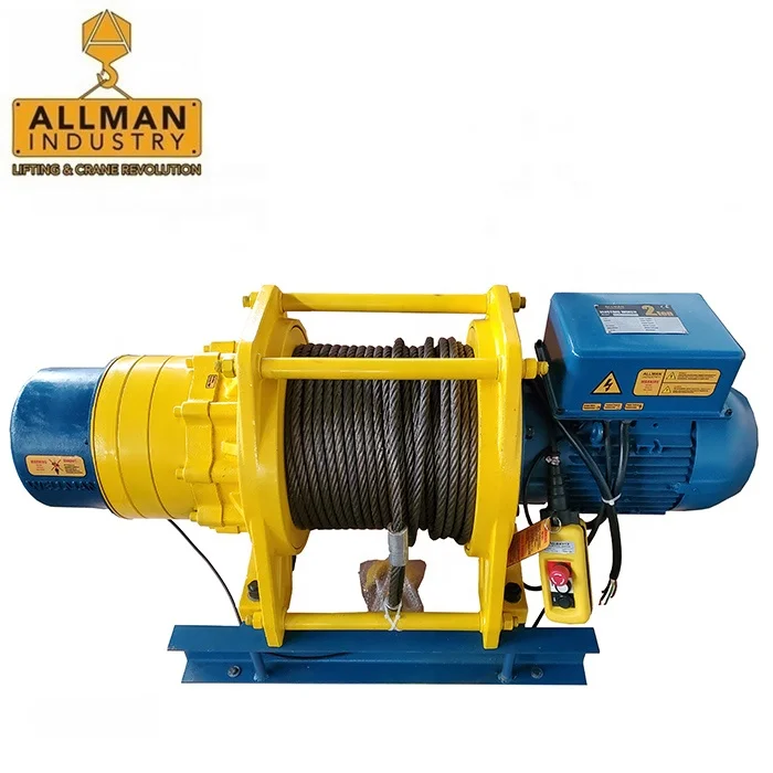 Hot Selling Lifting Machine 220V 380V 440V 1 Year Warranty Electric Winch Hoist 2 Ton For Sale