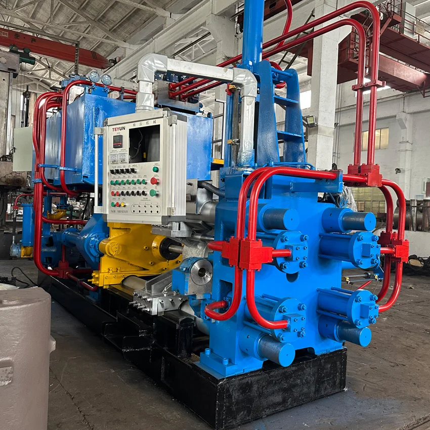 1100 т алюминиевая Экструзионная пресс-линия 5-дюймовая экструзионная машина алюминиевый экструзионный пресс