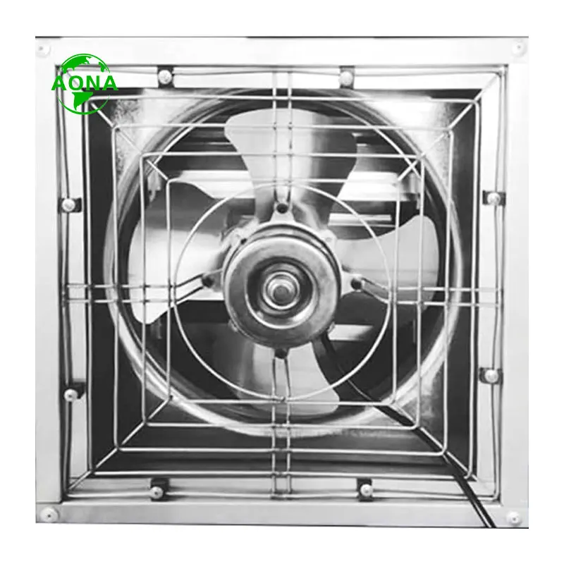 Variable sizes wall mounted industrial ventilation exhaust fan for poultry chicken farm greenhouse factory