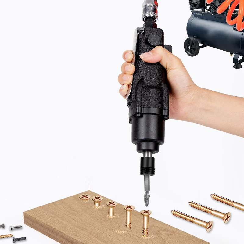 Industrial Pneumatic Screwdriver Professional Handhold Lightweight Portable Air Screwdriver