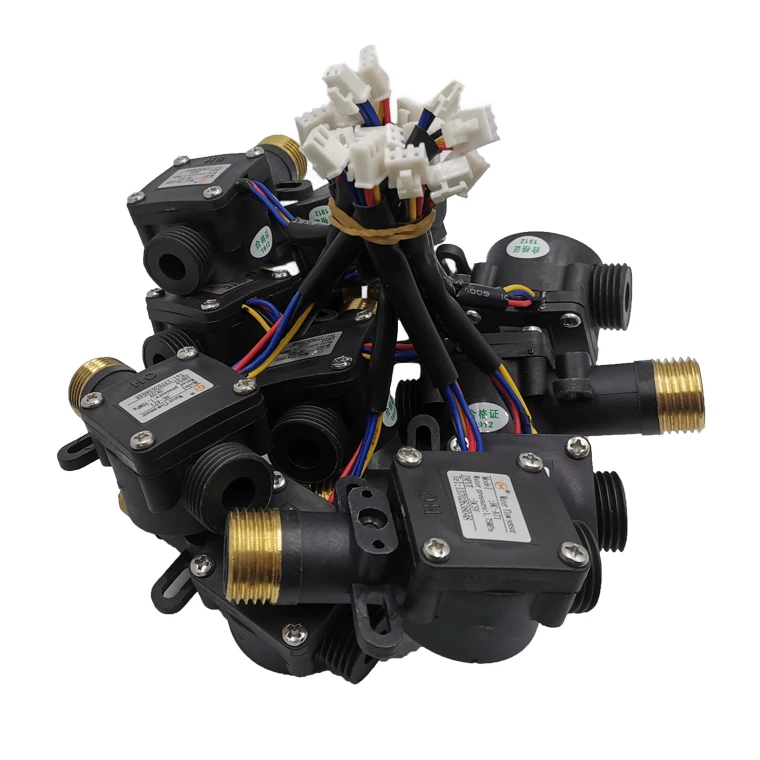 G1/2 пластиковый датчик расхода воды, датчик расхода жидкости, расходомер для водонагревателя