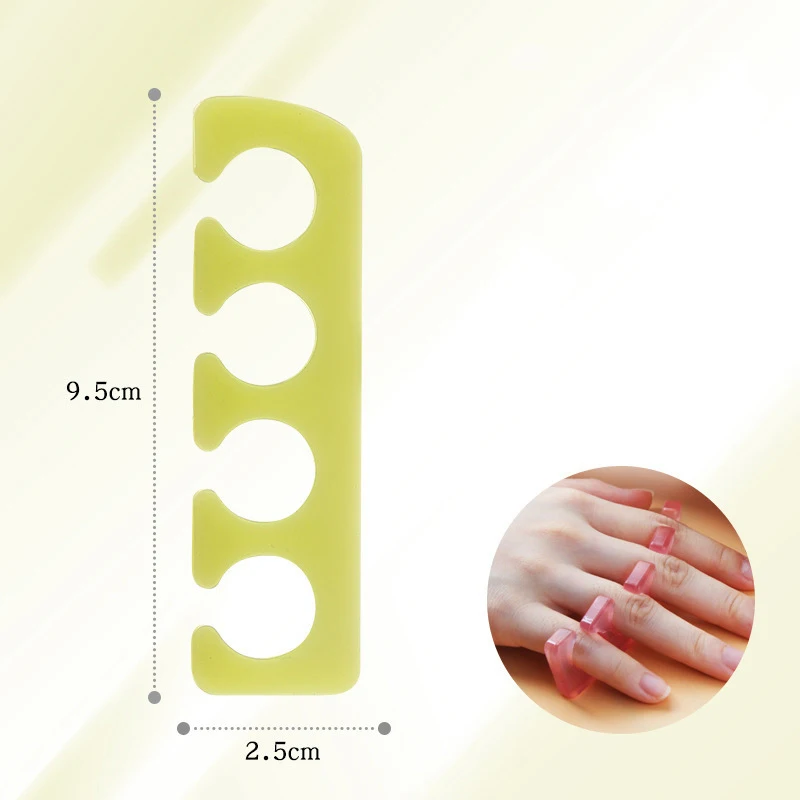 Factory Wholesale Finger Spacer Silicone Soft Toe Separator Feet Crooked Toes Washable Dividers
