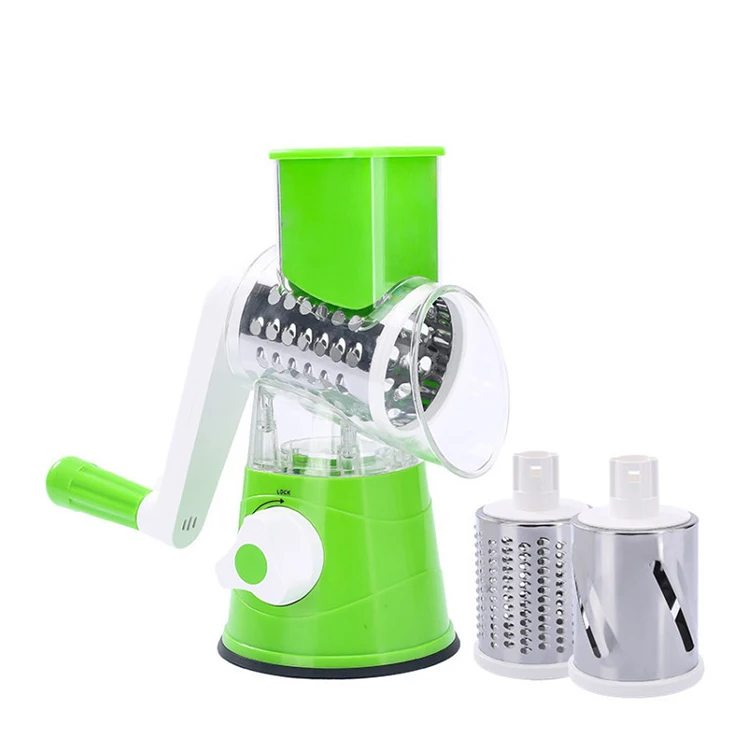 Home and kitchen For Fruit & Vegetable Tools Food Drum Cutter Manual Hand Blender Machine Vegetable Chopper Rotary Cheese Grater