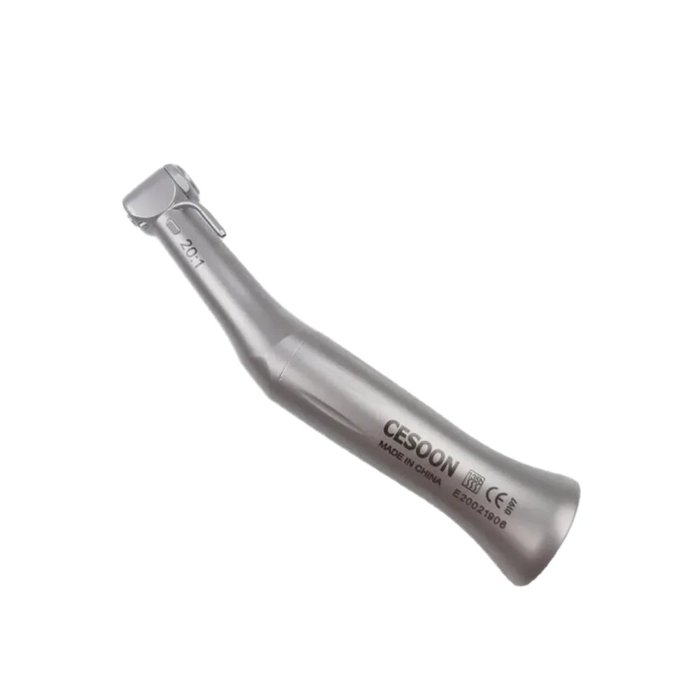 Dental 1Set Implant Reduction 20:1 Low Speed Contra Angle Handpiece S-MAX SG20 Push Button Head Micro Dentist Surgical Tools