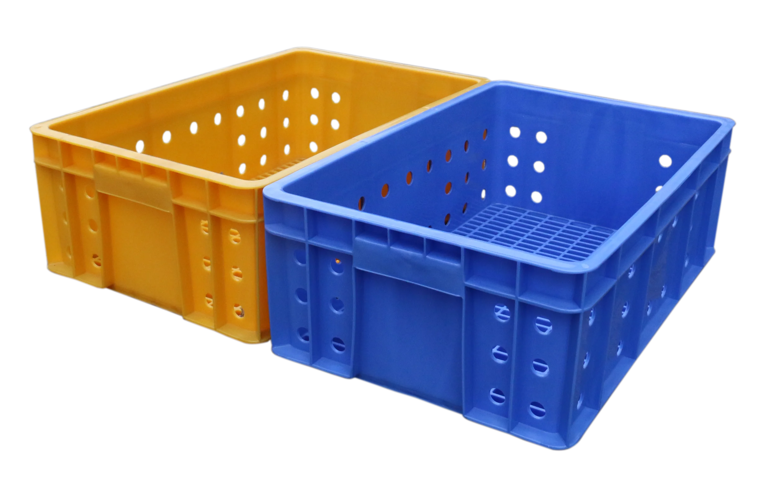 Plastic Crate with holes basket Mesh good quality plastic crate