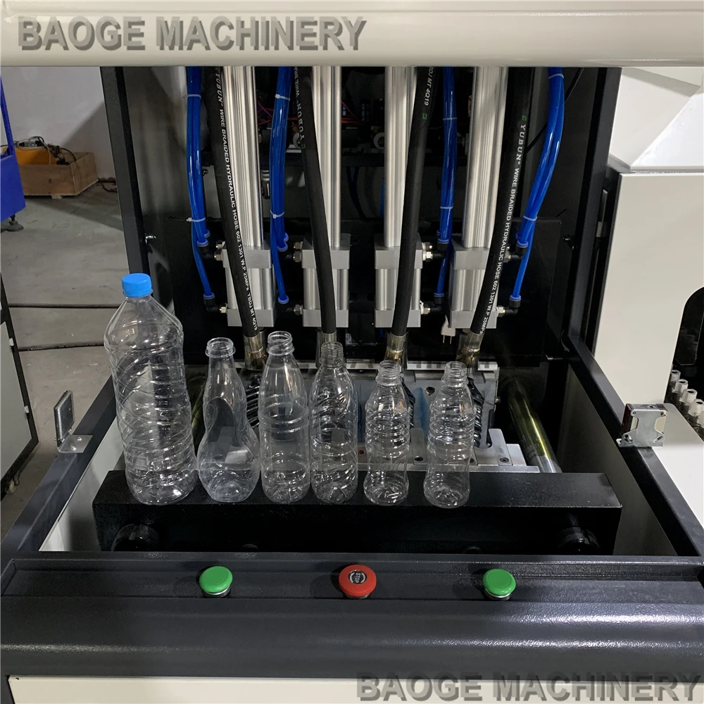 
High Production 600ML 1000ML 1500ML Semi Automatic Plastic Water Bottle Machine Manual Bottle Blowing Machine Automatic Blower 