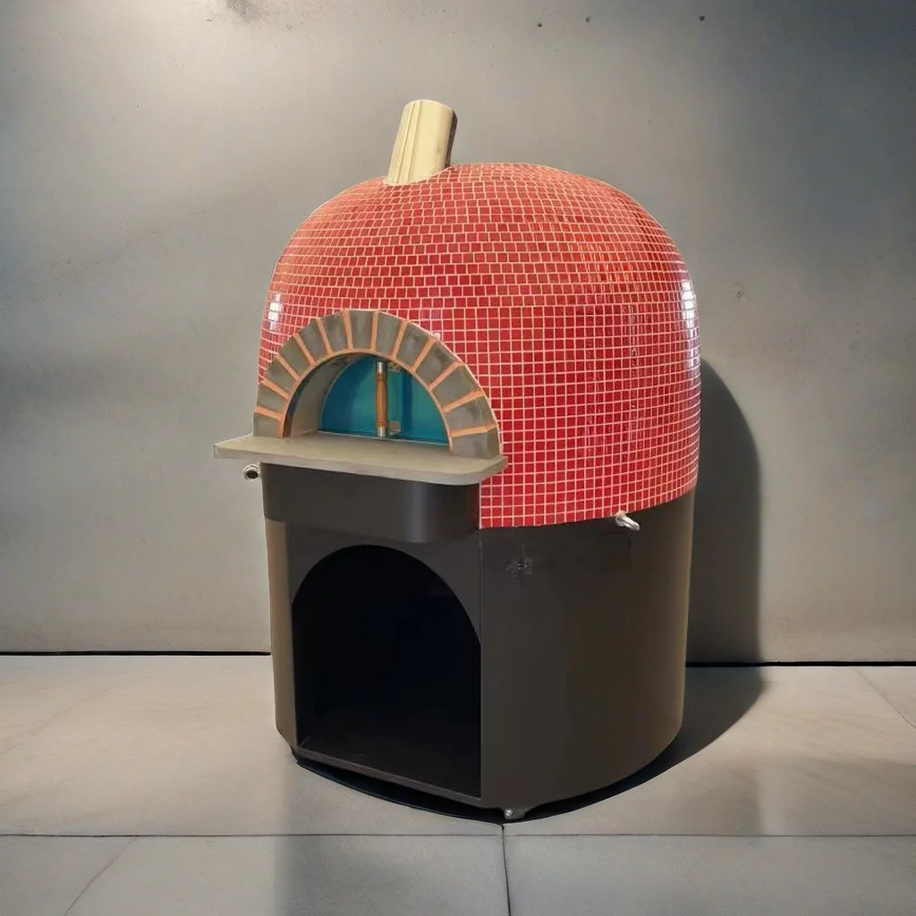 Commercial Wood Fire Oven Clay Pizza Oven High Temperature Gas Brick Oven for Pizza Making