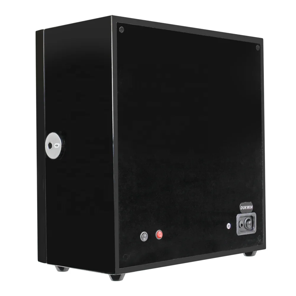 Smart Fingerprint 4 6 9 Rotating Watch Case Manufacturer Luxury Black Watch Winder Automatic Storage Box for Rolex Watches Men