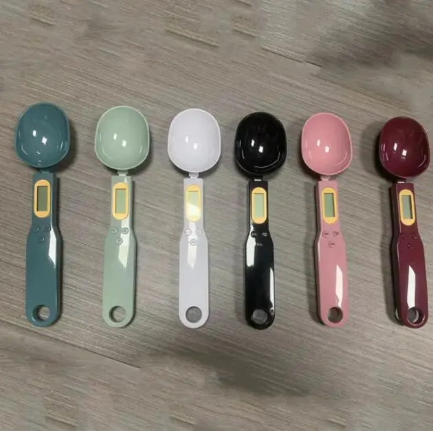500g/0.1g Digital Spoon Scale Electronic Measuring Spoon Milk Powder Yeast Measuring Spoon for Kitchen Baking