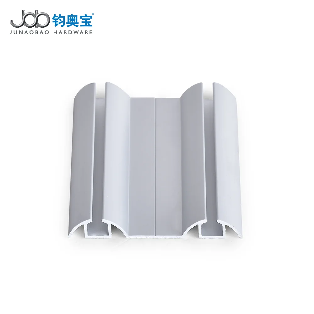 Junaobao factory price 2m 3m 6m glass sliding door roller oxide aluminium profiles for kitchen