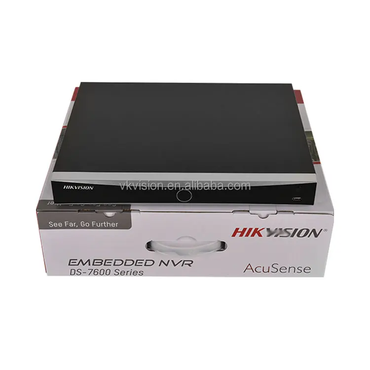 Оригинальный Hik 7600 серии 8-канальный 16-канальный 32ch Обнаружение движения 4K poe nvr 2SATA MAX 20TB сетевой видеорегистратор
