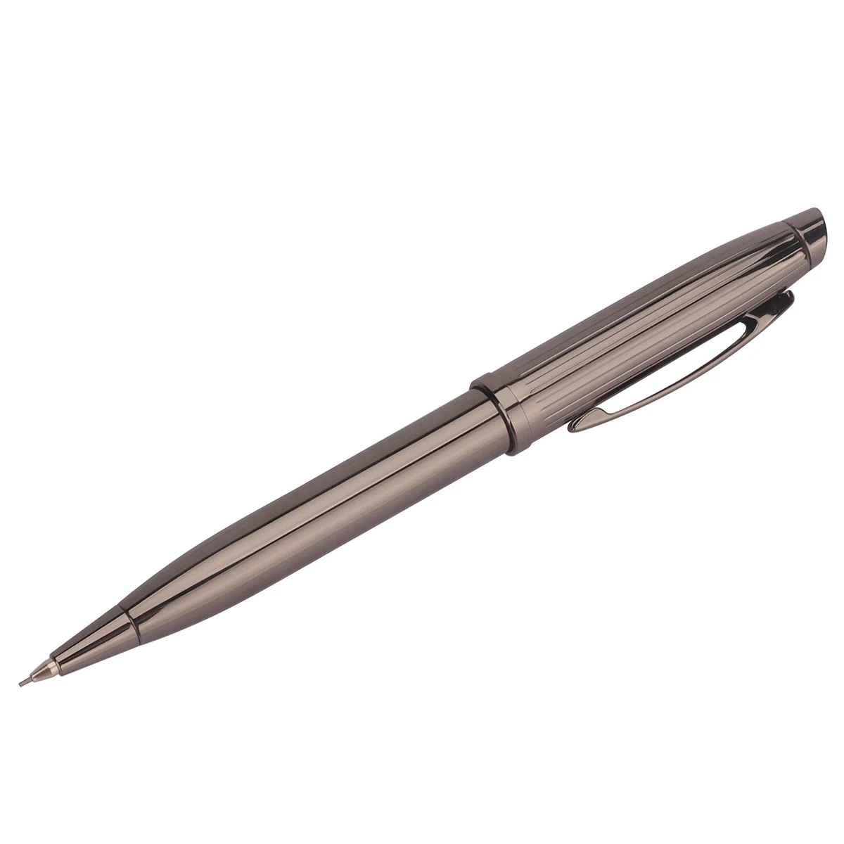 Luxury Customized Design Mechanical Pencil with Satin Gunmetal Plated for Various Gifts