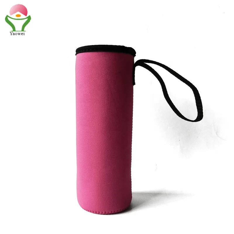 Newest custom  Nice Design hot water Bottle case neoprene water holder with strap