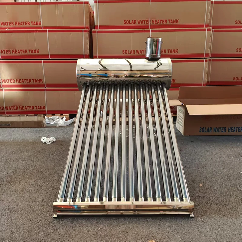 Non-Pressurized for Cold Climate Regions Solar Water Heater solar geyser with solar keymark certification