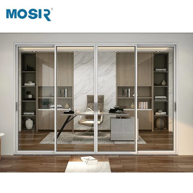 Sliding Door Flush Sliding Door System Framed Sliding Door Arrival Energy Efficient Aluminum Low-e Glass New Waterproof Double