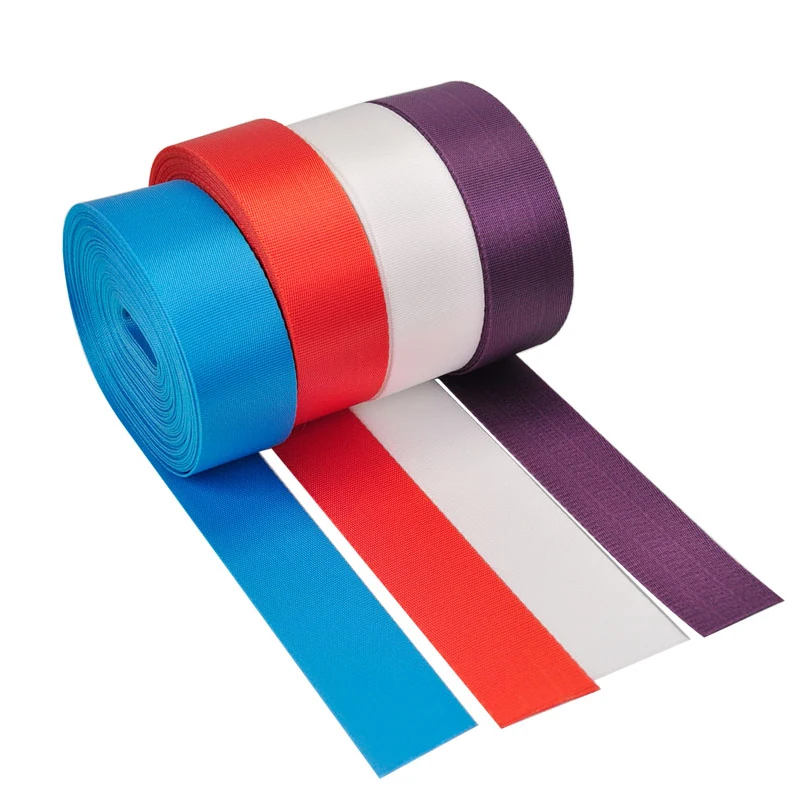 Premium fine color custom webbing for car seat belt webbing  Printed Webbing