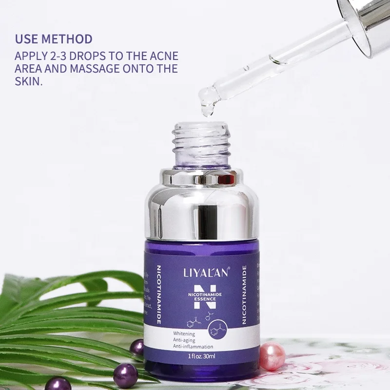 Wholesales 30ml Skin Care Whitening Anti-wrinkle Anti-acne 10% Niacinamide B3 Face Serum