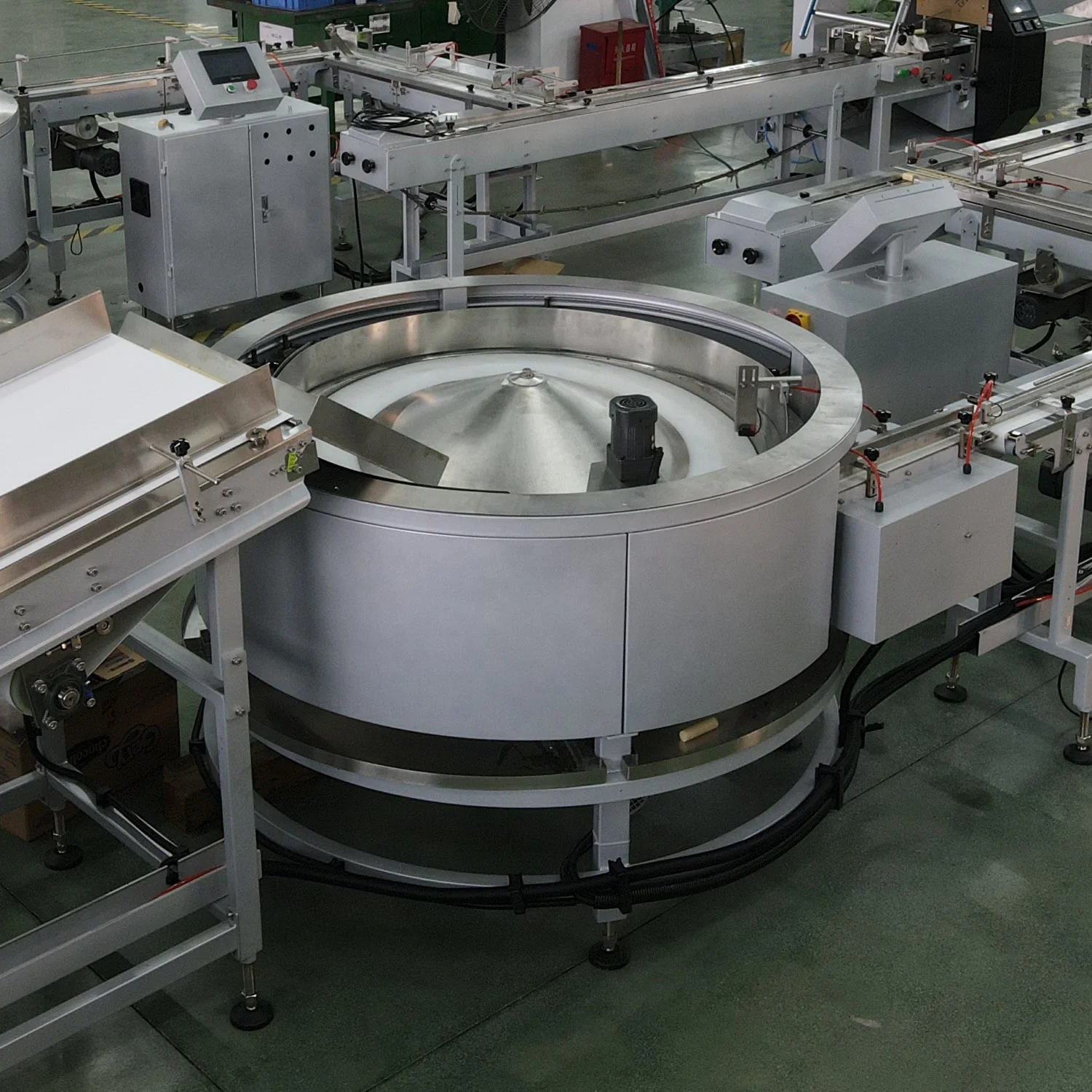 swiss roll fully automated wafer roll food packaging production line with turn plate unit